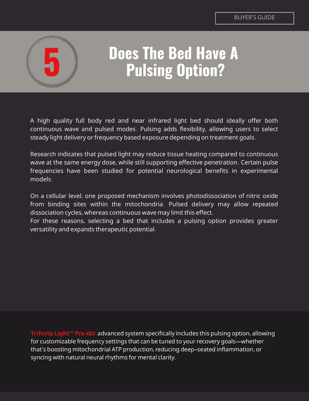 Red Light Therapy Buyer's Guide, page 8